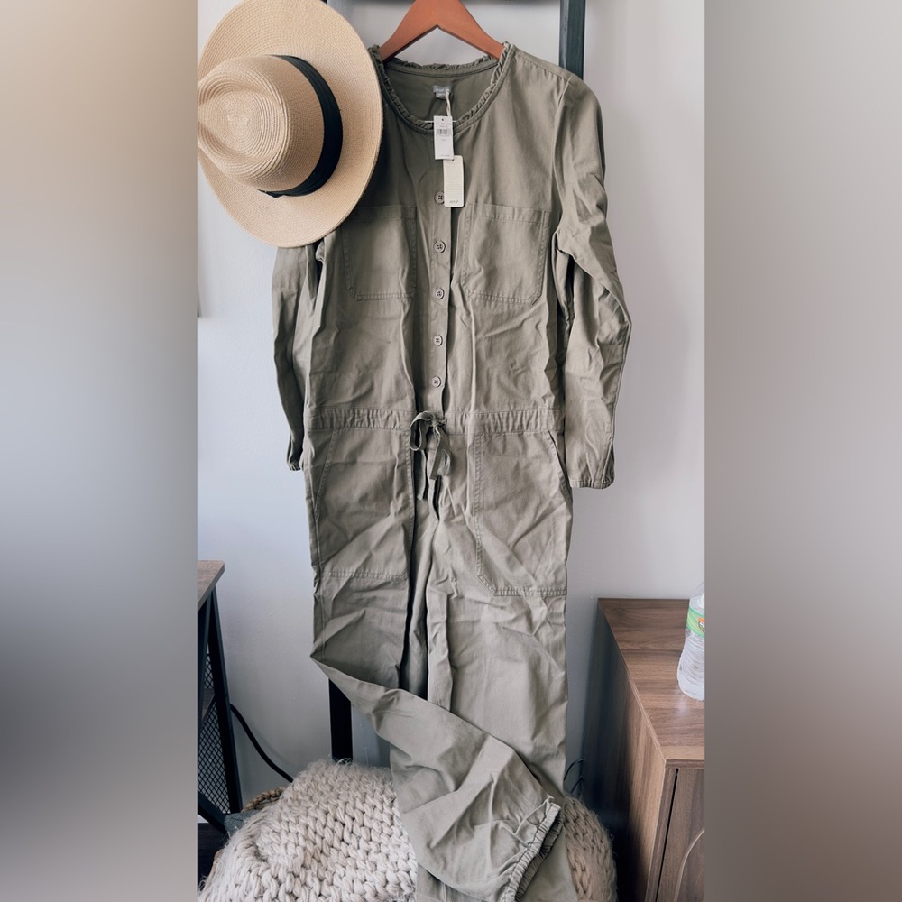 Aerie Olive Jumpsuit